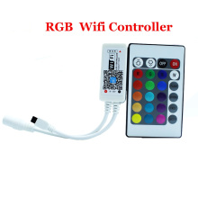 Controlador da tira do diodo emissor de luz de 24key mini WiFi RGB